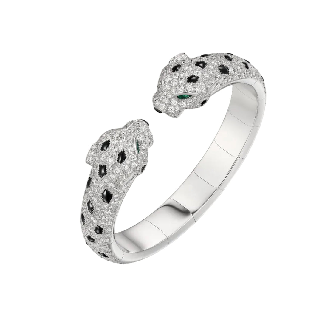 PANTH DE CART BRACELET ARTICULATED SILVER