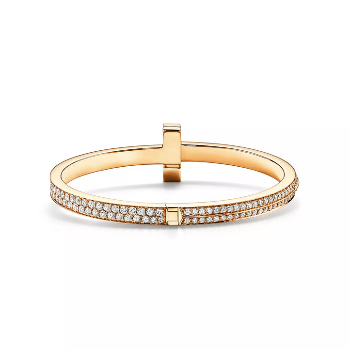 Bracelet pavé de zircone T1 Golden
