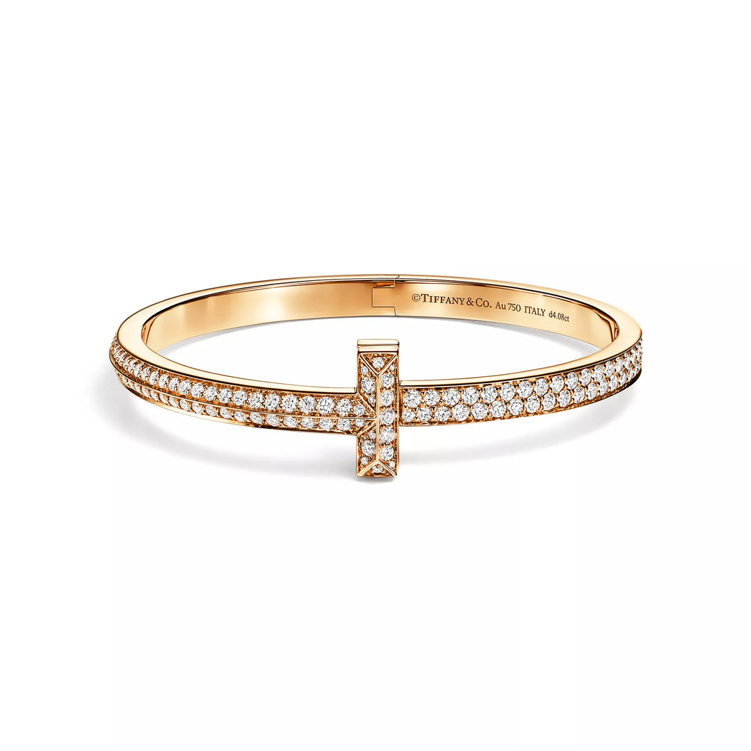 Bracelet pavé de zircone T1 Golden