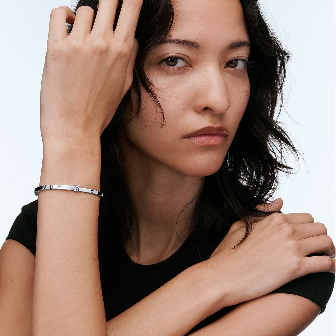 Bracelet LV Empreinte en argent