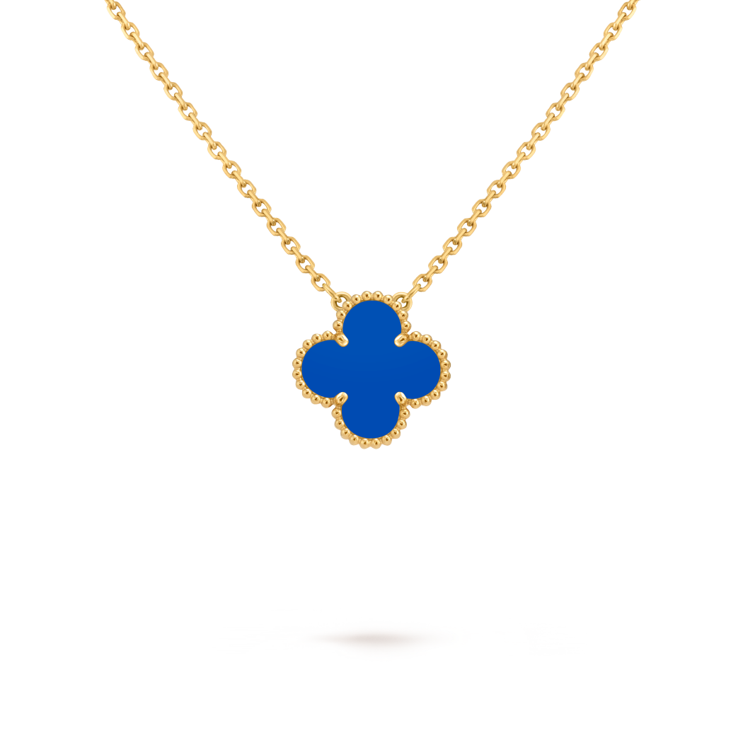 Collier pendentif Vintage Alhambra - Bleu