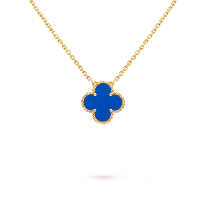 Collier pendentif Vintage Alhambra - Bleu
