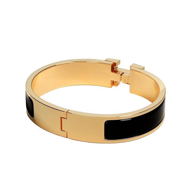 Black H Bracelet