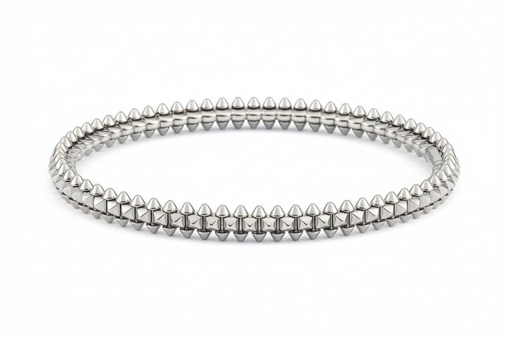 Silver Clash Bracelet