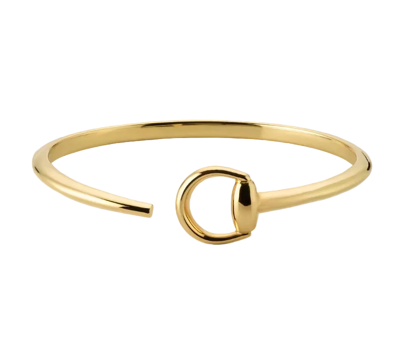 Bracelet Mors de Cheval Doré