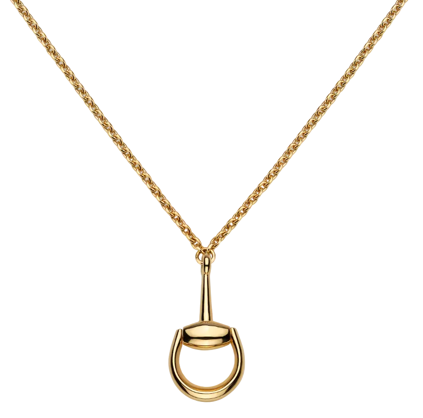 Collier mors de cheval en or