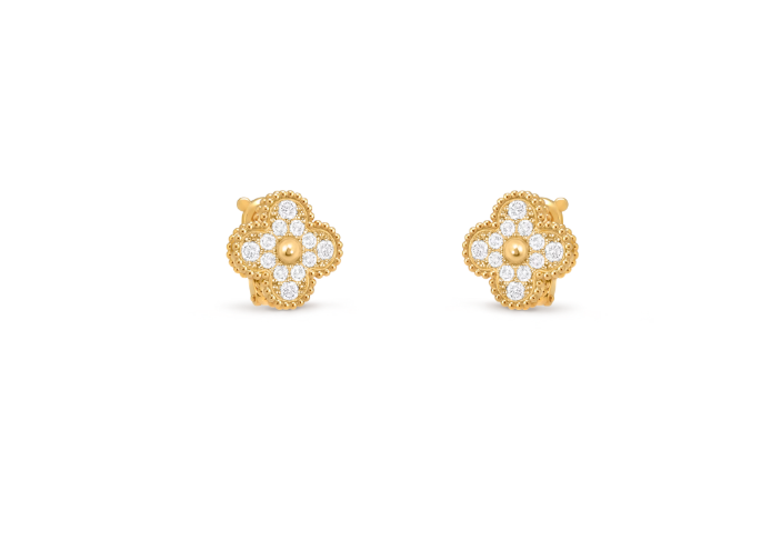 Golden Alhambra Earrings