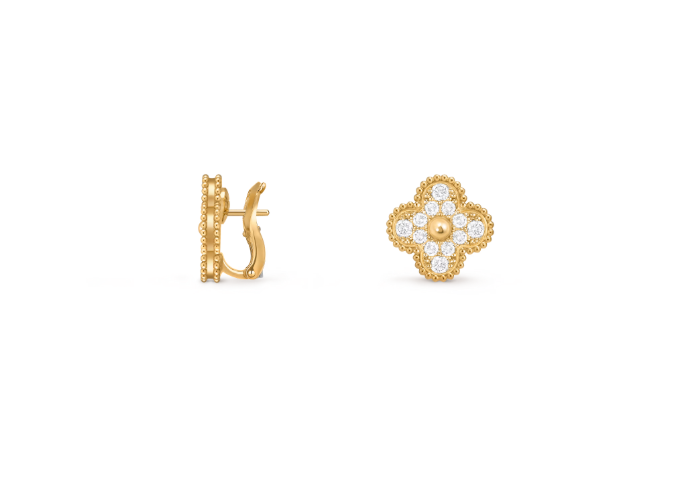 Golden Alhambra Earrings