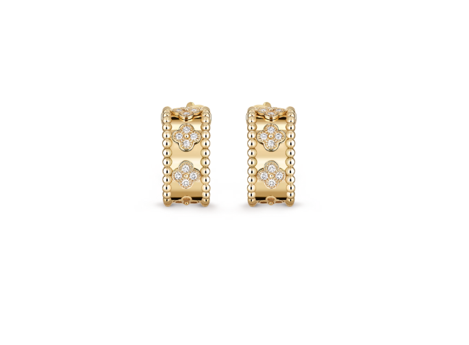 Golden Clovers Earrings
