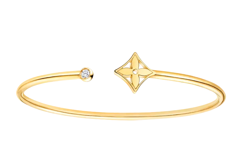 Bracelet Fleur en Or