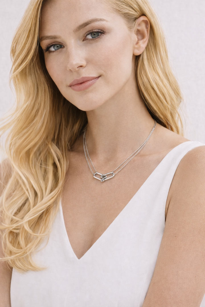 Single Silver Elo Necklace