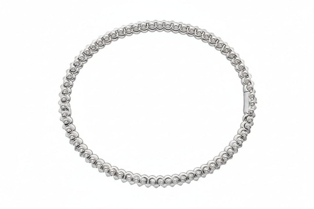 Silver Clash Bracelet