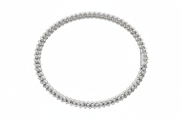 Silver Clash Bracelet