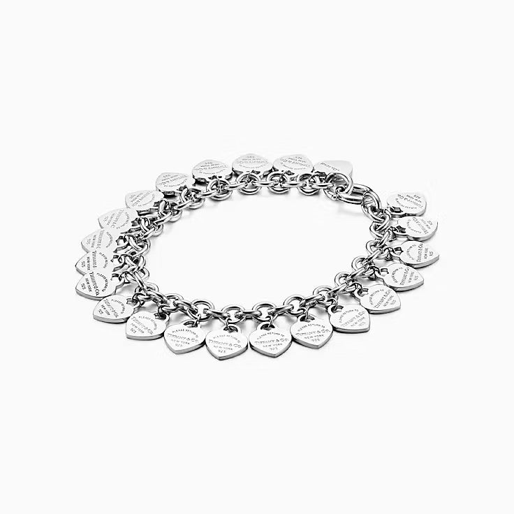 TIFF Hearts Bracelet